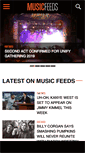 Mobile Screenshot of musicfeeds.com.au